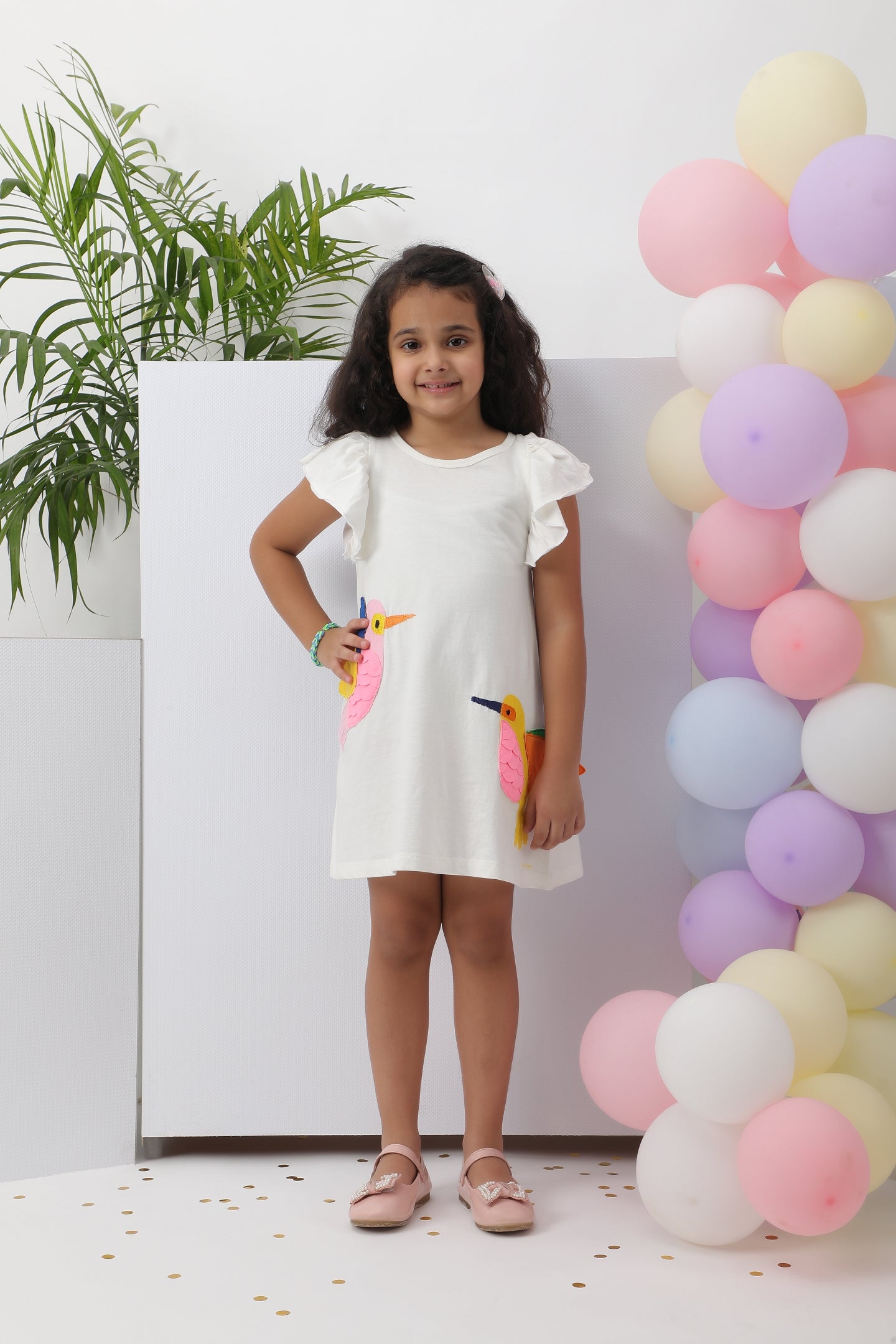 White bird Dress