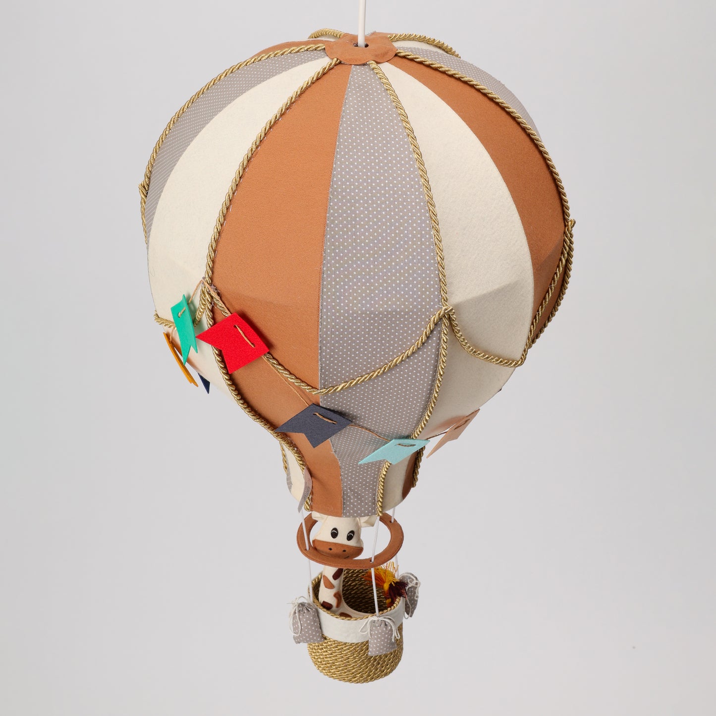 
                  
                    Big Brown Hot Air Balloon Kids Lamps
                  
                
