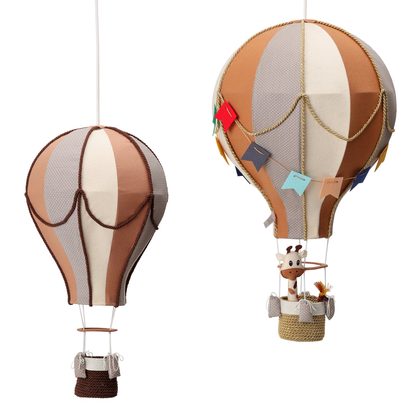 
                  
                    Big Brown Hot Air Balloon Kids Lamps
                  
                