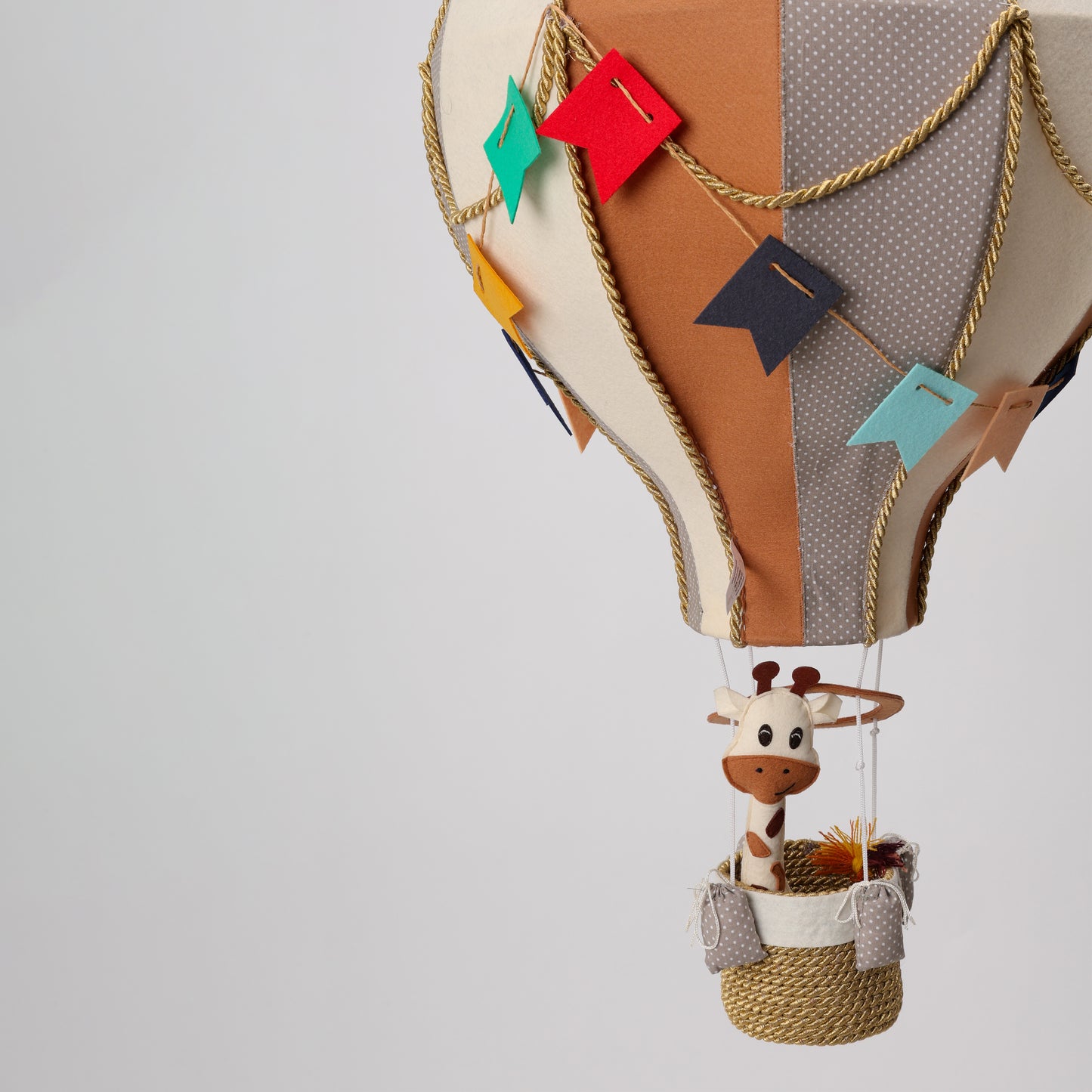 
                  
                    Big Brown Hot Air Balloon Kids Lamps
                  
                
