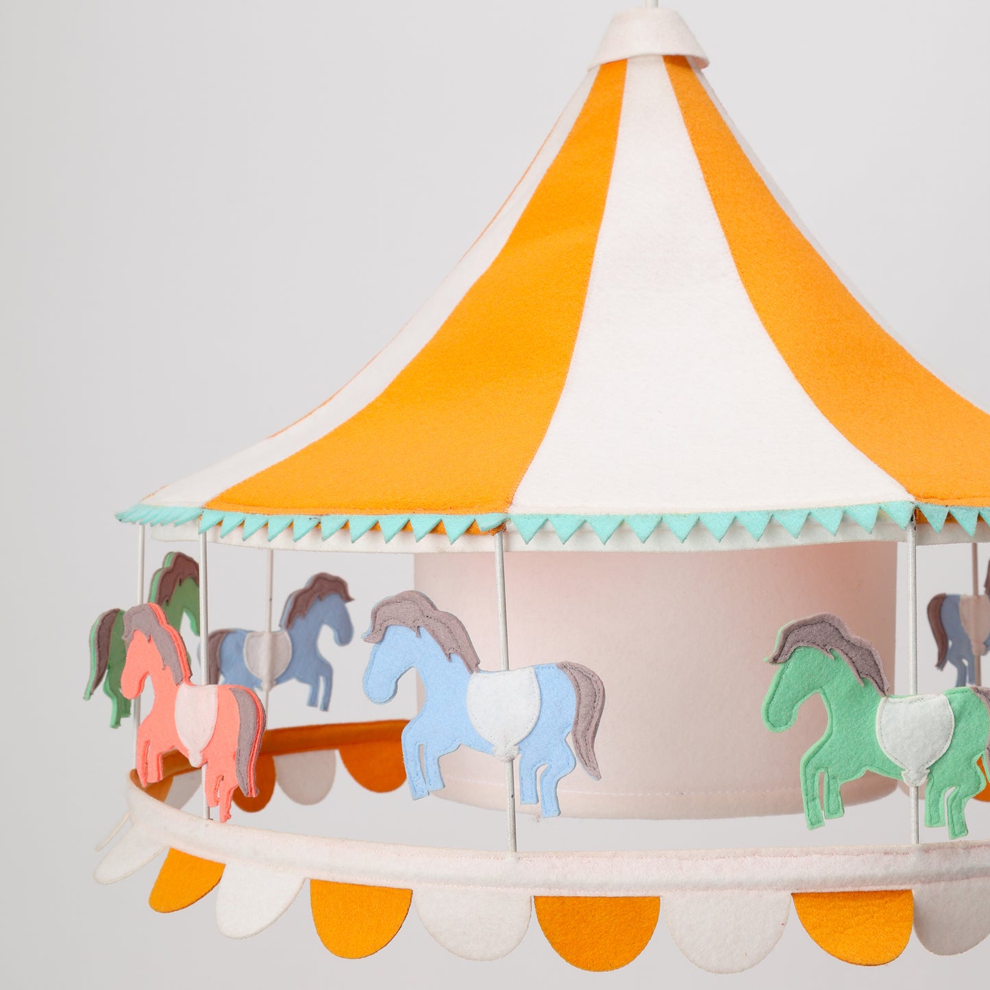 
                  
                    Yellow Carnival Horse Lamp
                  
                
